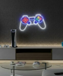 Alternative view of Game Controller Neon Sign Gaming Room Decor Sign