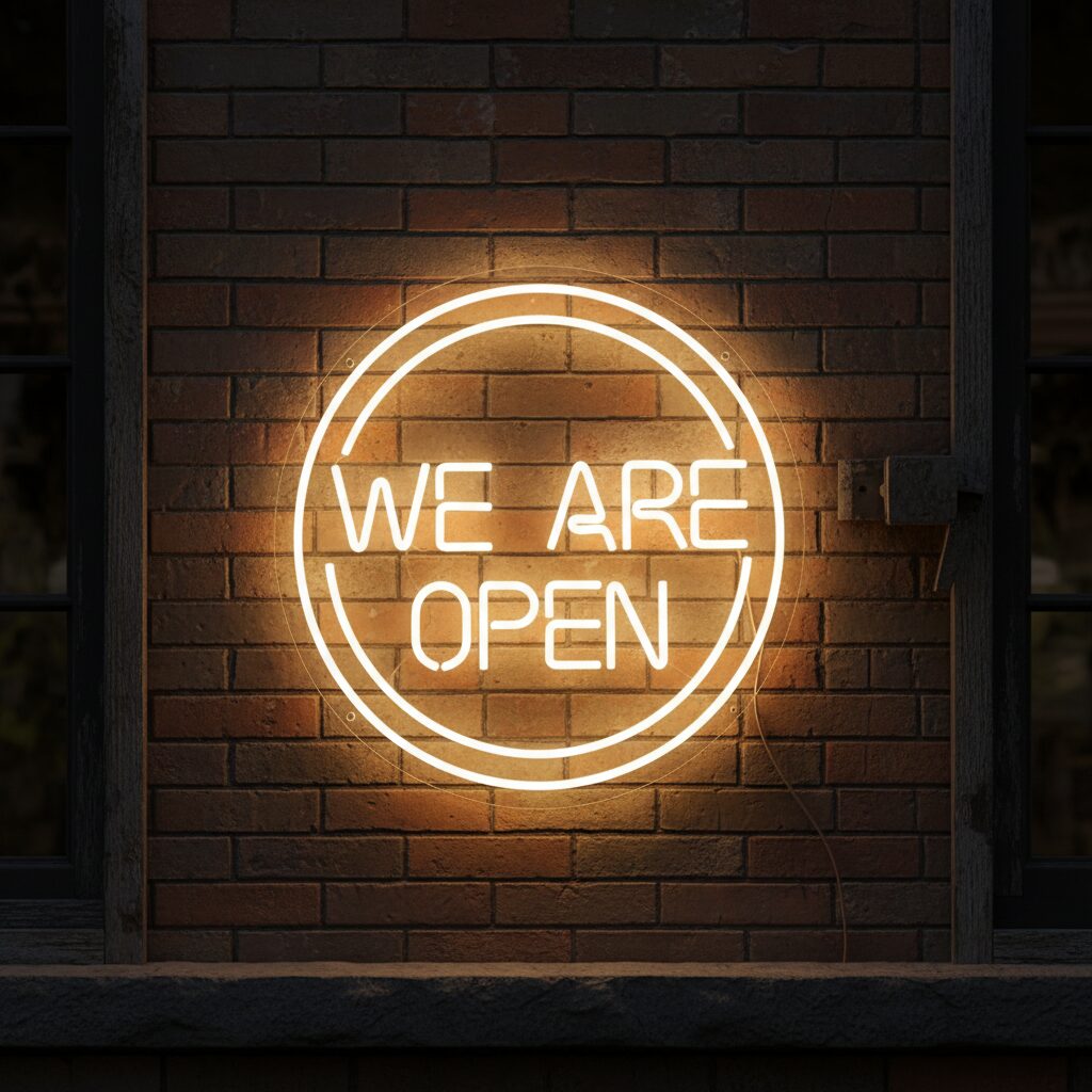 We Are Open Neon Sign Shop&Bar Open Led Sign