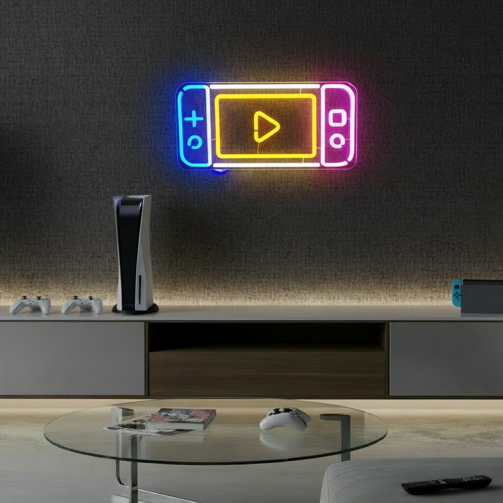 Game Switch Neon Sign For Gaming Room Decor - Image 2