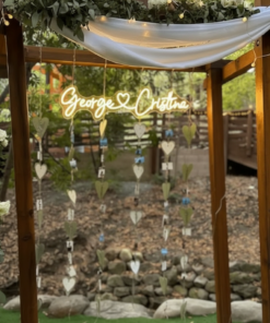 Heart Wedding Neon Sign