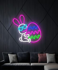 Happy Easter Led Neon Sign Room Decor Sign