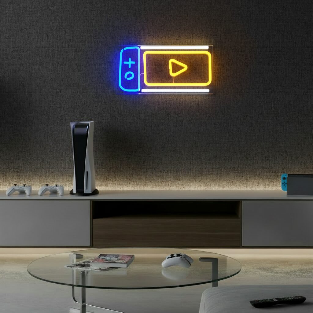 Game Switch Neon Sign For Gaming Room Decor - Image 4