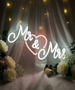 Mr&Mrs Love Neon Sign