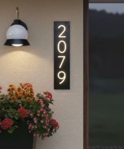 Personalized House Number Plaque Custom Address Plaque