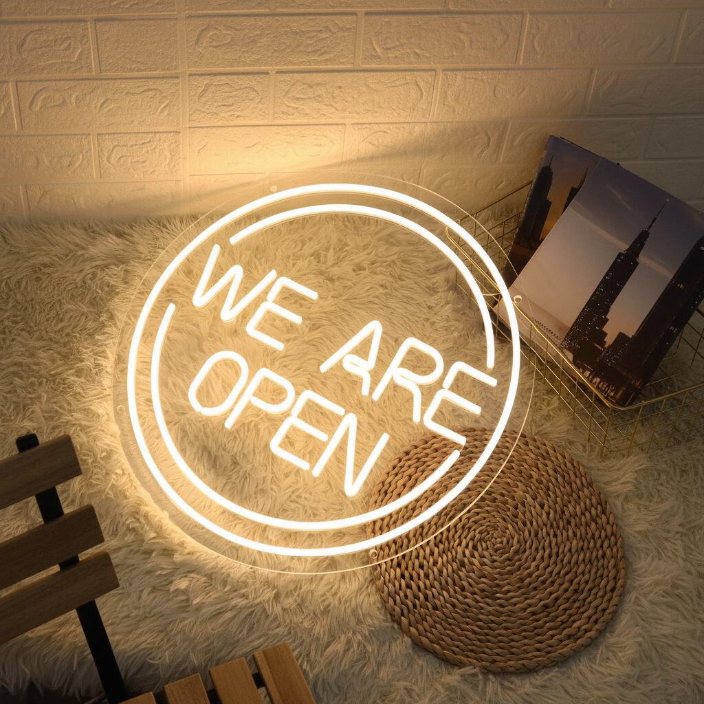 We Are Open Neon Sign Shop&Bar Open Led Sign - Image 2