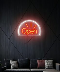Alternative view of Open Neon Sign Shop&Bar Open Led Sign