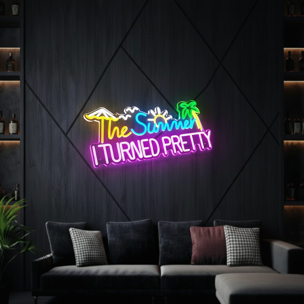 The Summer I Turned Pretty Led Neon Sign Neon Room Decor Sign - Image 4