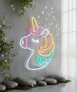 Unicorn Led Neon Sign Home Decor Kids Gift