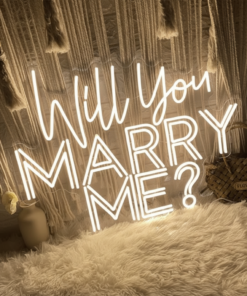 Will You MARRY ME Wedding Neon Sign Proposal Neon Light